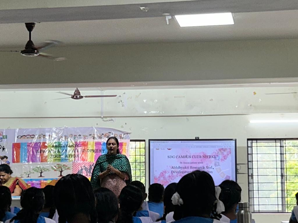 Awareness MHH REC Upper Primary School